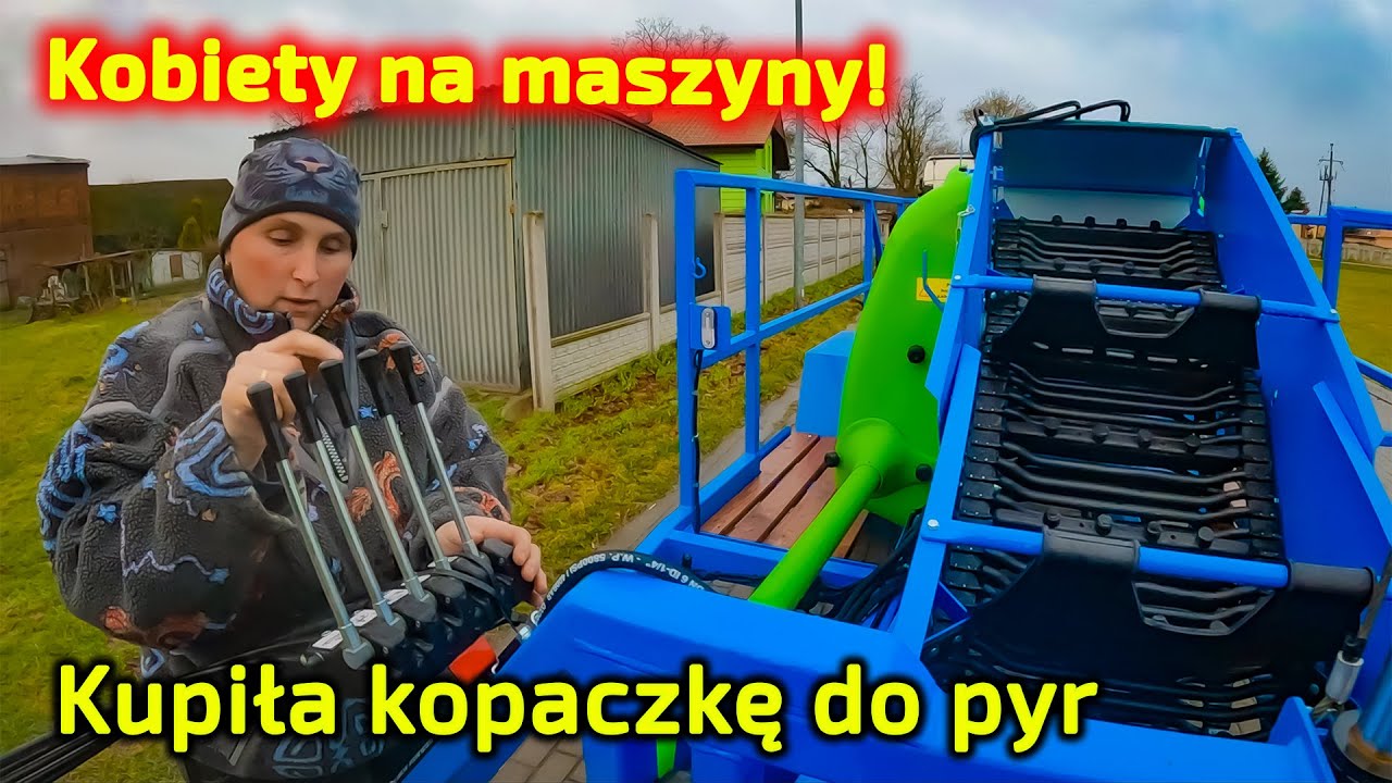 Kupiła kopaczkę do ziemniaków Krukowiak PYRUS 👉 Piciu i nowy nabytek [Korbanek]