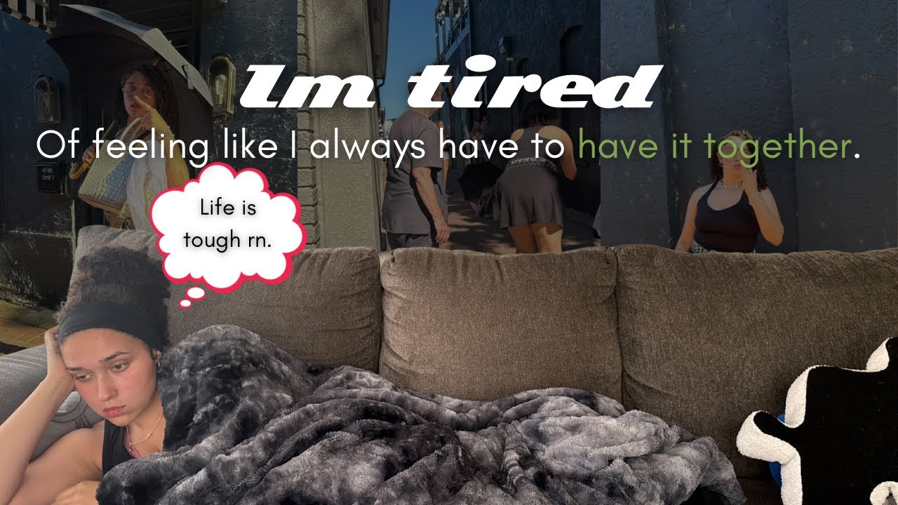 Day in my life: emotionally burnt out but trying to keep it together 