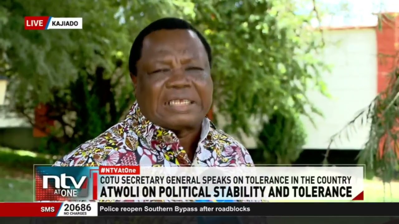 Atwoli: Ruto should ban all rallies before the campaign period starts