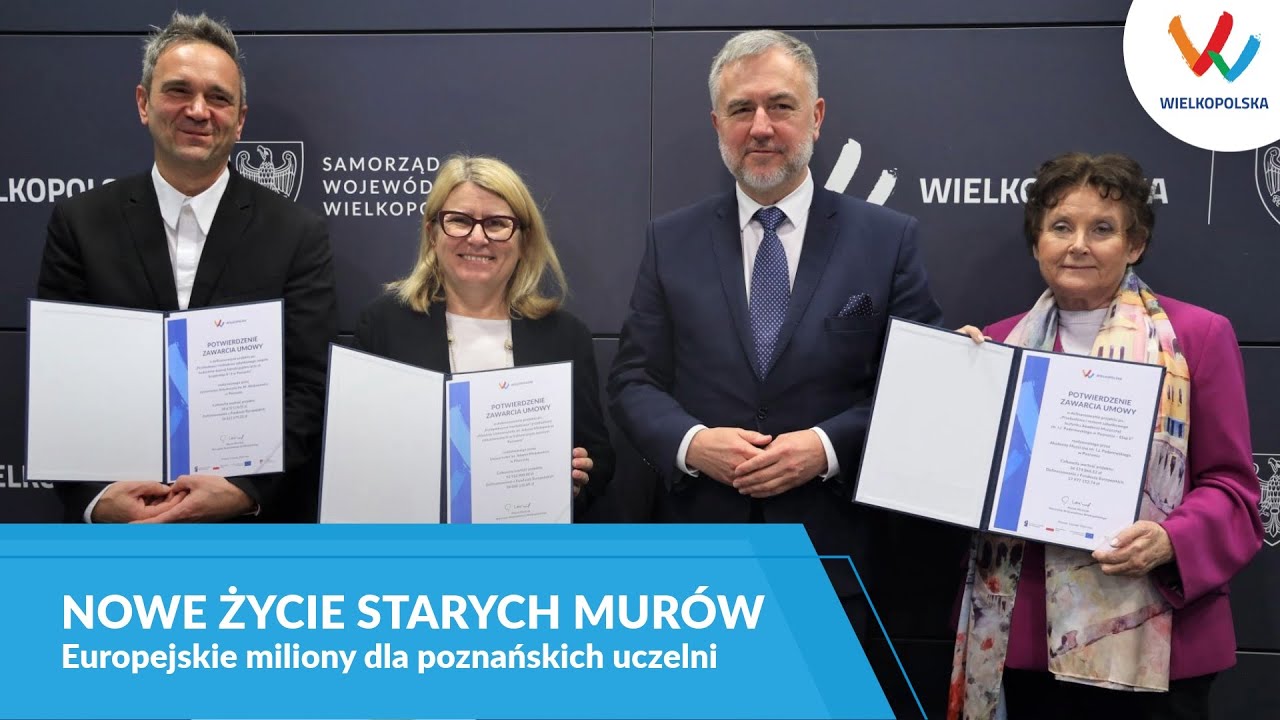 Nowe życie starych murów. Europejskie miliony dla poznańskich uczelni