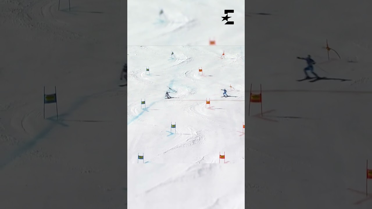 Quel coup dur ! Ce skieur perd ses lunettes en pleine course et commet la faute 