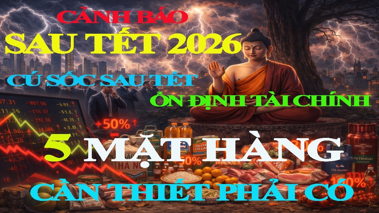 CẢNH BÁO NĂM 2026:CÚ SỐC SAU TẾT & 5 MẶT HÀNG CẦN THIẾT ĐỂ ỔN ĐỊNH TÀI CHÍNH VÀ CỨU SỐNG GIA ĐÌNH.!
