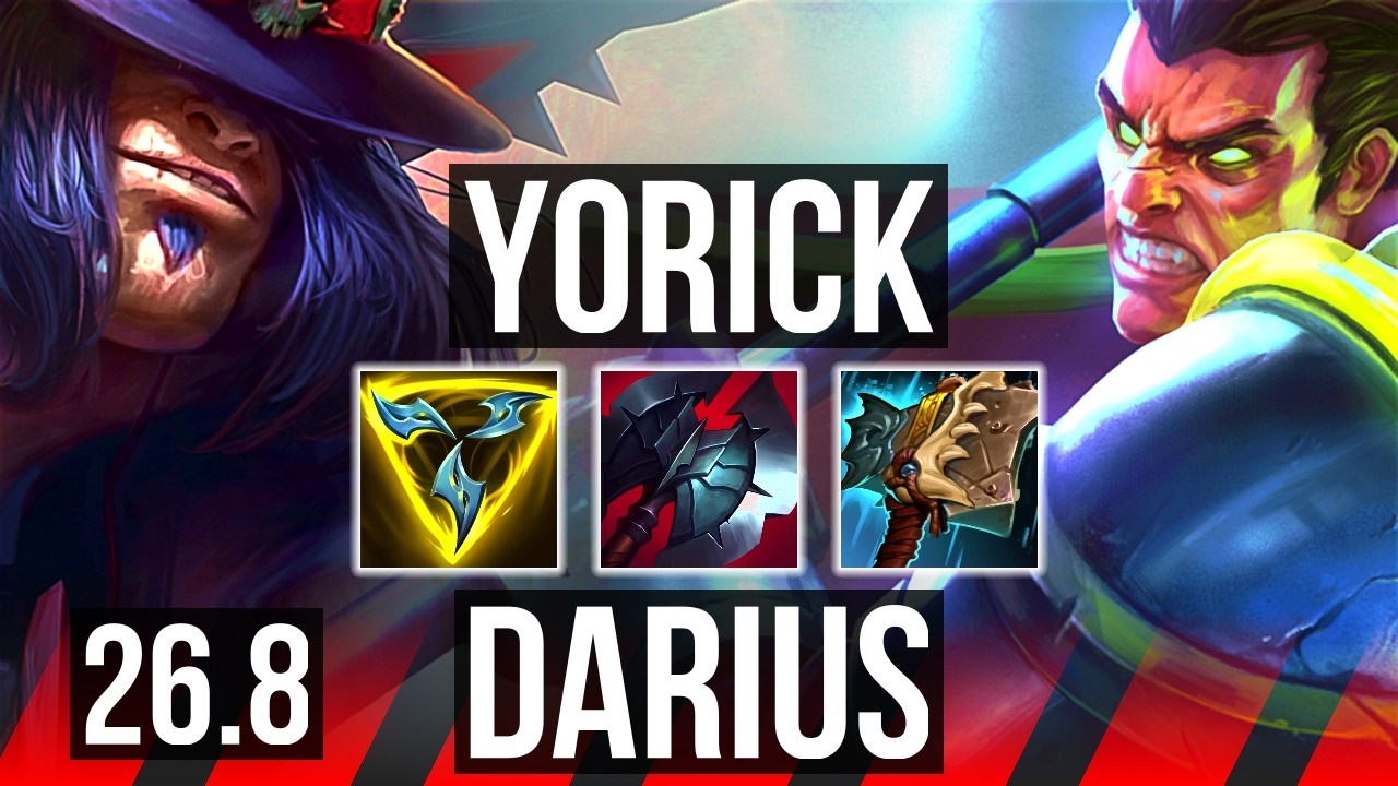 YORICK vs DARIUS (TOP) | KR Master | 26.8