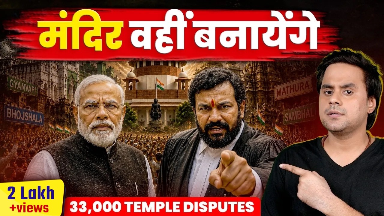Gyanvapi, Mathura, Bhojshala और Sambhal | भारत के सबसे बड़े केस | Full Explained | ‪ ⁨@RJRaunac