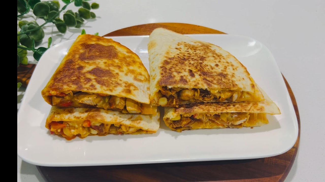 How To Make the Perfect Cheesy Chicken Quesadilla in Minutes
