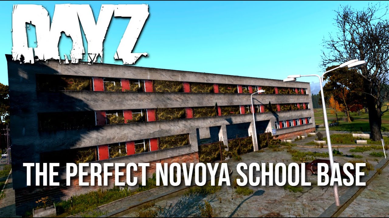 TAKING Over NOVOYA With The PERFECT SCHOOL BASE - Full DayZ Movie