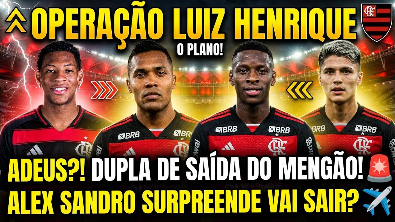 A MAIOR CONTRATAÇÃO DA HISTÓRIA DO FLAMENGO? O PLANO OUSADO DO FLAMENGO PARA TRAZER LUIZ HENRIQUE!