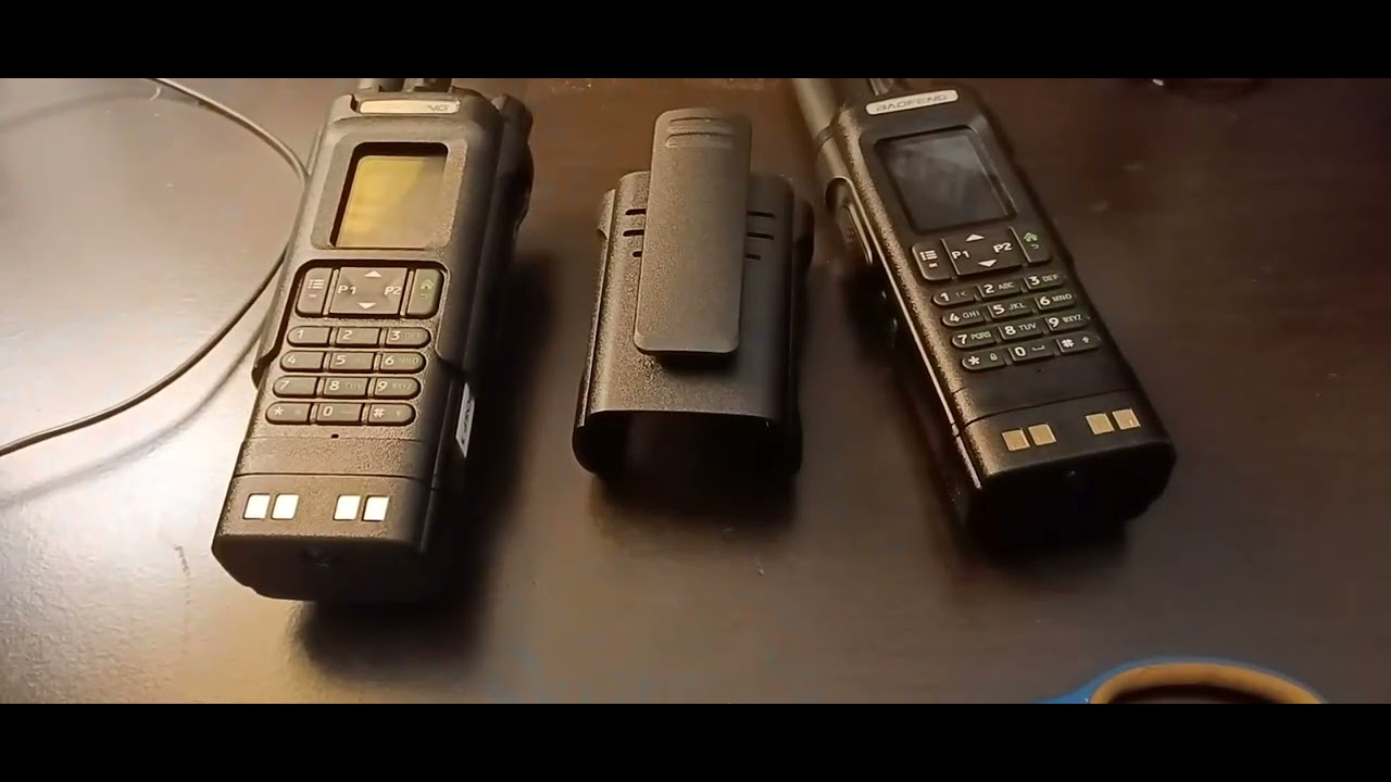 UV 32 Walkie Talkie Belt Clip Carry Holster Quick Fix.