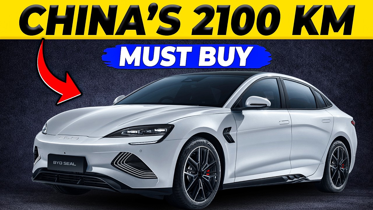 This New Chinese Electric Car Has A 2100KM Range &lsquo;MUST BUY&rsquo; &ndash; BYD Seal 06 DM-i