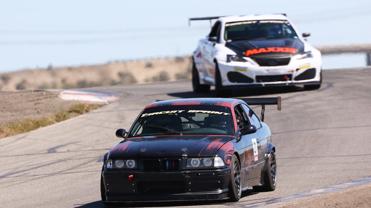 E36 Vs Lexus Circuit Sprint Buttonwillow 13CW