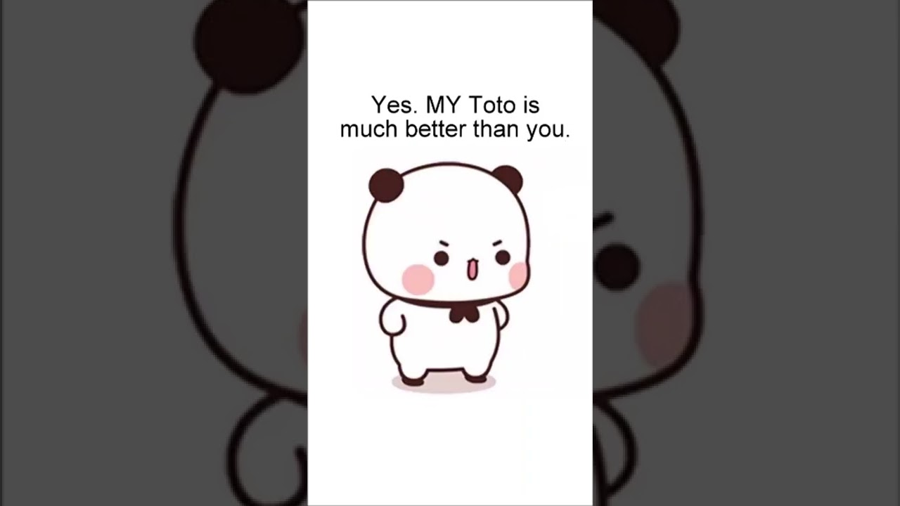 Bubu is Cheating on Dudu || Dudu Bubu Toxic Relationship || Peach Goma || Bear Panda