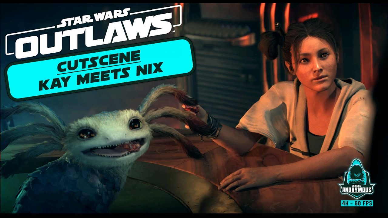 Kay meets Nix || Star Wars Outlaws || Cutscenes #starwarsoutlaws #cinematic #kayvess