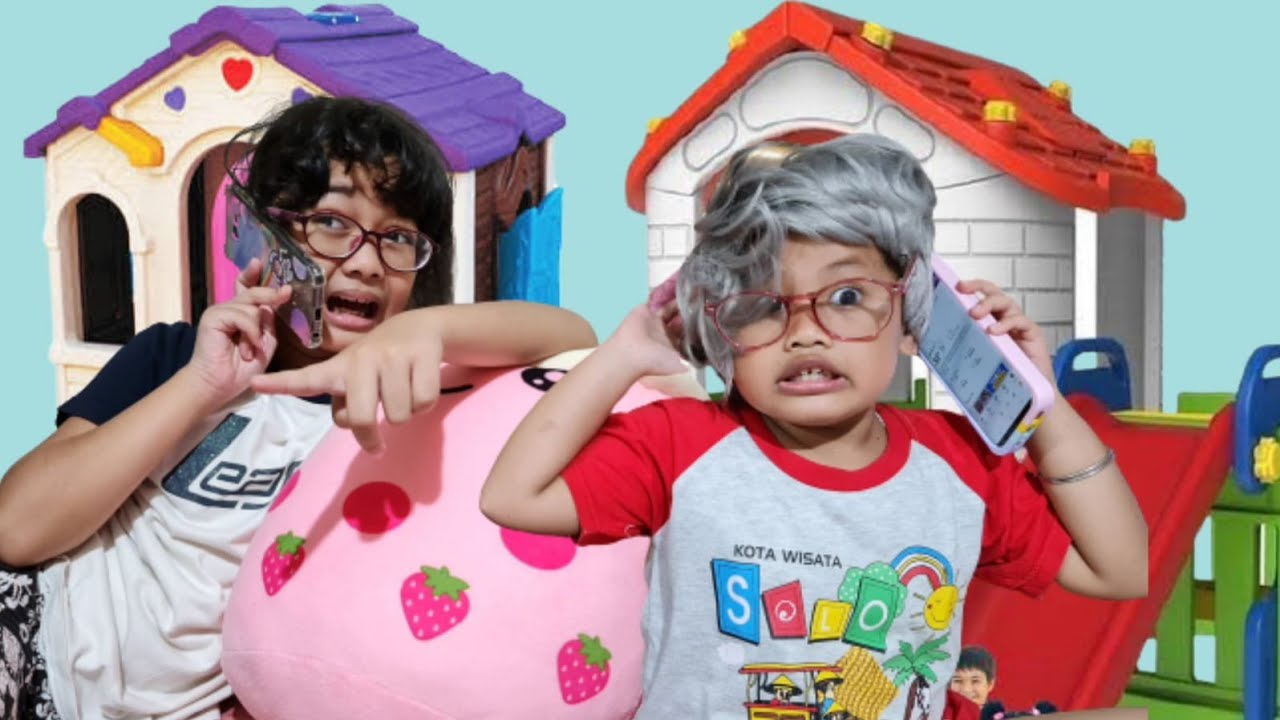 DRAMA ANAK IMAGINASI MAIN RUMAH RUMAHAN 💞 AKTIF KREATIF ALA HANUM BOCIL ❤ Hanum Diary