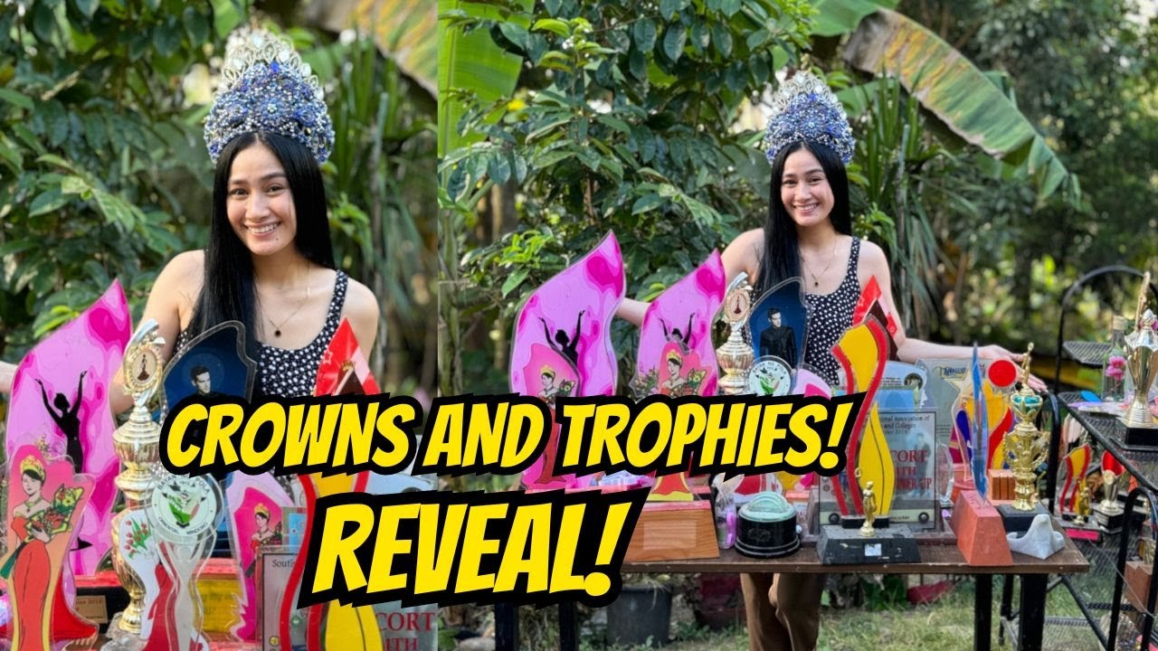 CROWNS AND SASHES REVEAL | RECHEL IN DUBAI | PAGEANT DAYS