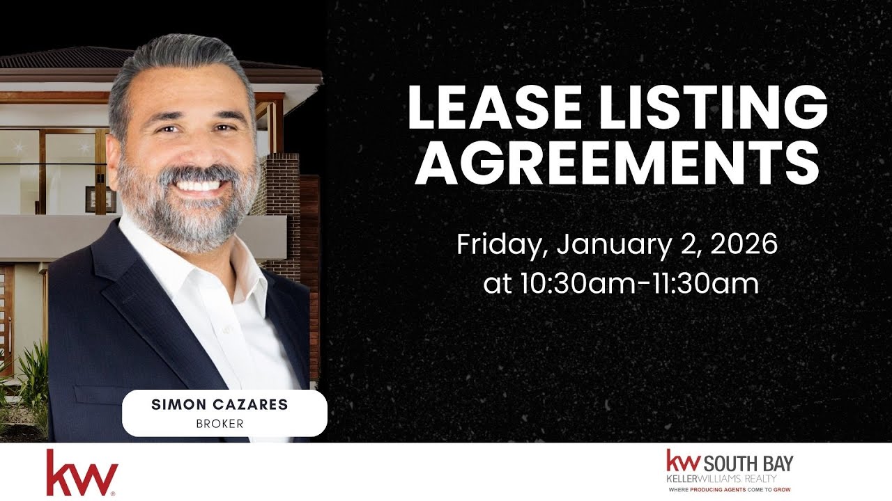 Lease Listing Agreements with Simon Cazares