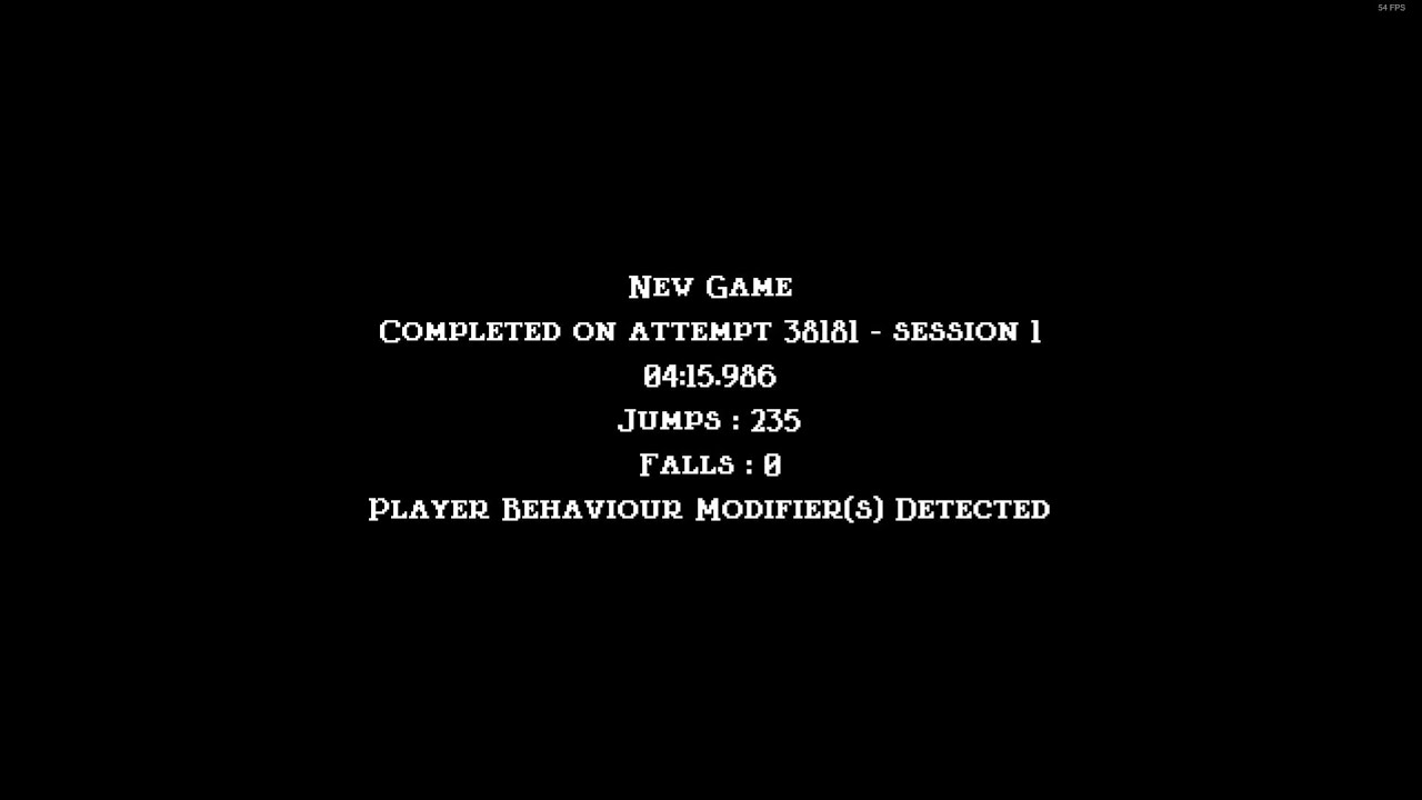 Jump King Main Babe Speedrun 04:15.986