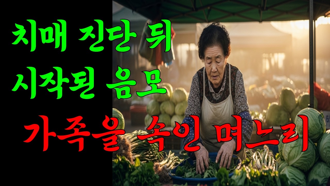 치매 진단 뒤 시작된 음모, 가족을 속인 며느리의 탐욕
