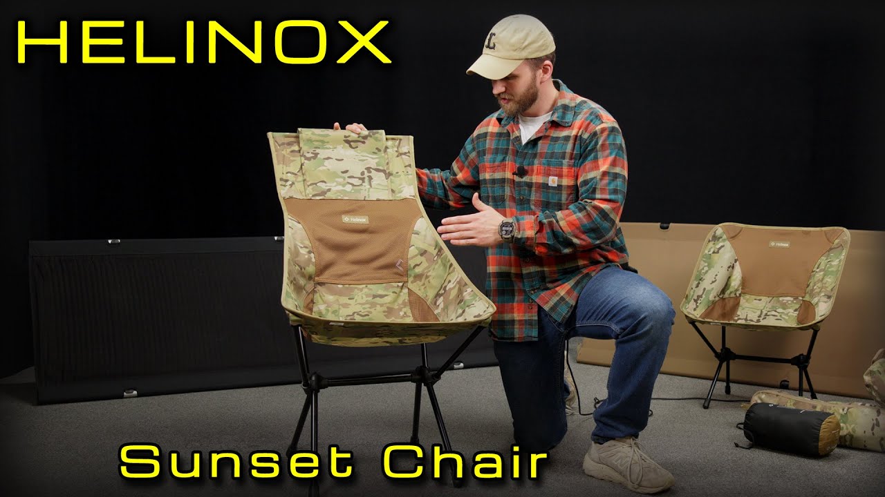Tactical Glamping - Der Sunset Chair von Helinox