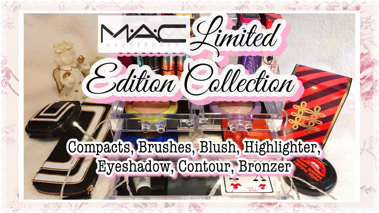 Mac Limited Edition Collection: Compacts, Brushes, Eyeshadows, Highlighter, Contour & Blush