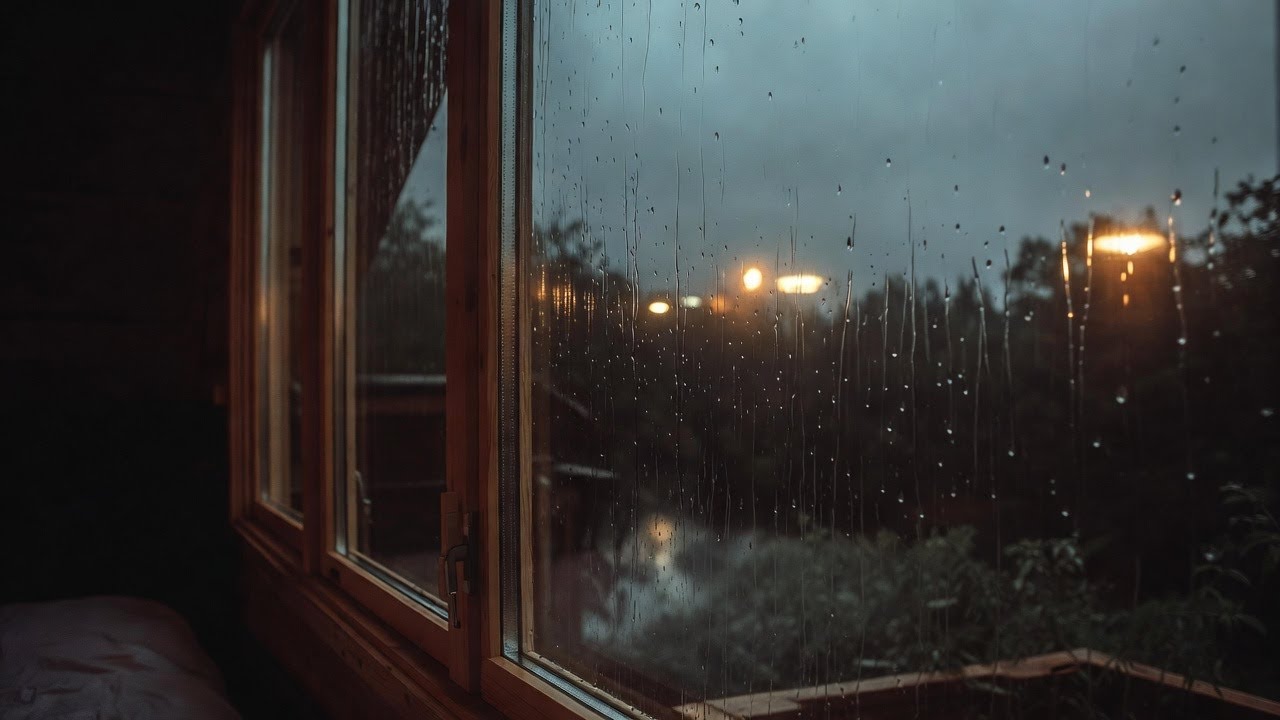 Late Afternoon Rain – Soft Thunder & Forest for Sleep/Study