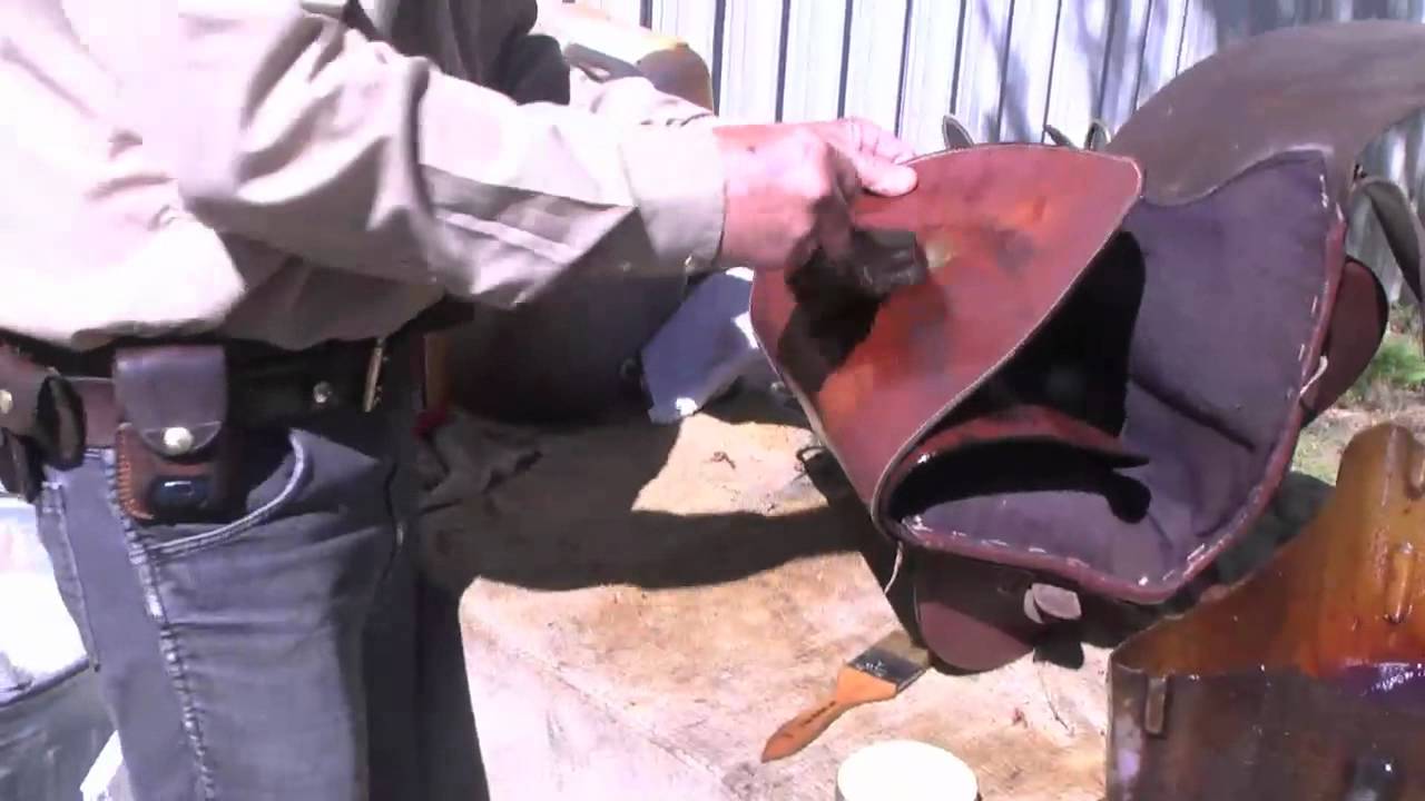 Horse Saddle Care, Oil Treating your Leather Saddles for Long Saddle Life