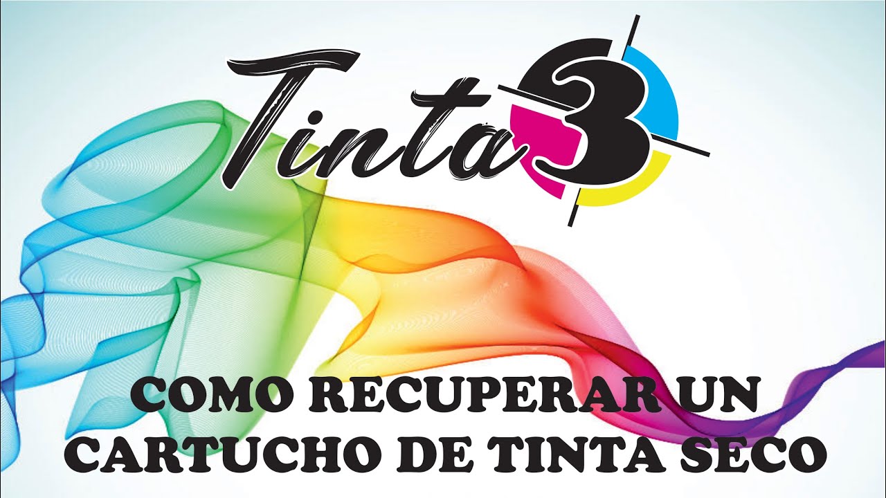 COMO RECUPERAR TU CARTUCHO DE TINTA SECO