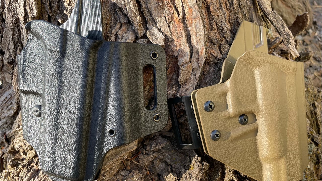 Tenicor vs Trex Arms Holster Comparison (OWB)