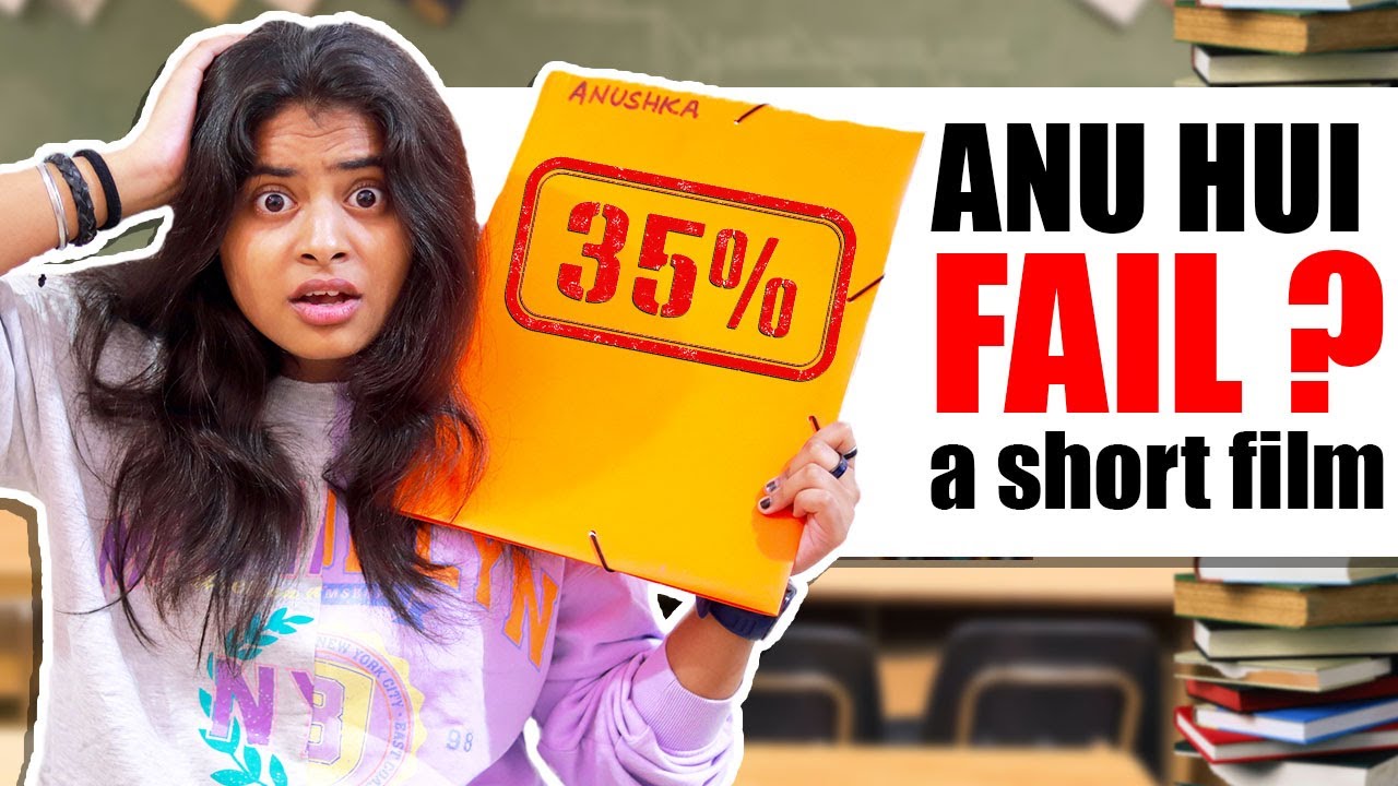 ANU HUI FAIL 😱 Exam Results | Motivational Short film Failure Leads to success |Ayu Anu Twin Sister