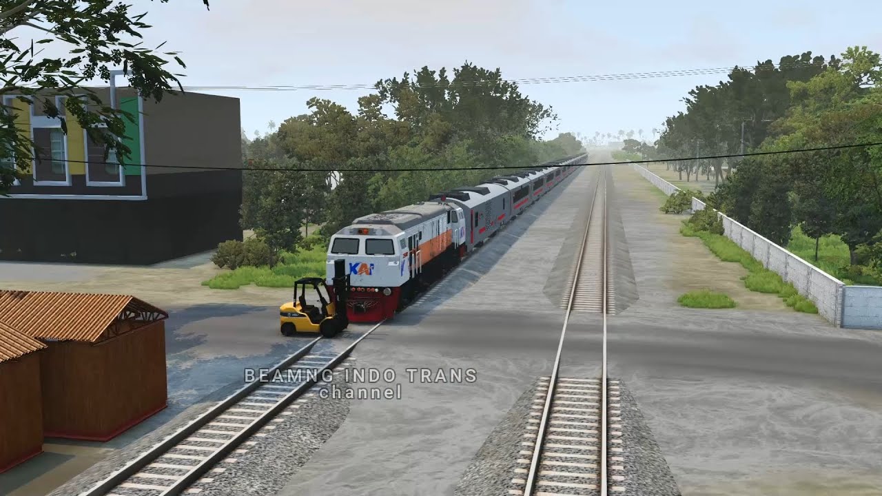 Kereta Api panjang, Ambarawa Ekspres tertemper Forklift di Surabaya, Game Beamng drive
