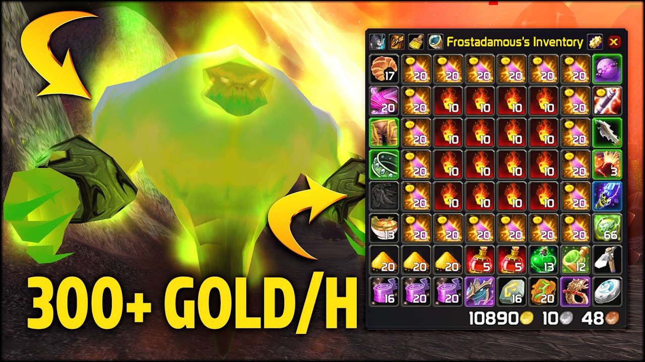 How to Get 5000 Gold for EPIC Mount?  TBC Chill GOLD Grind for ALL Classes  - 1Hour with Frost