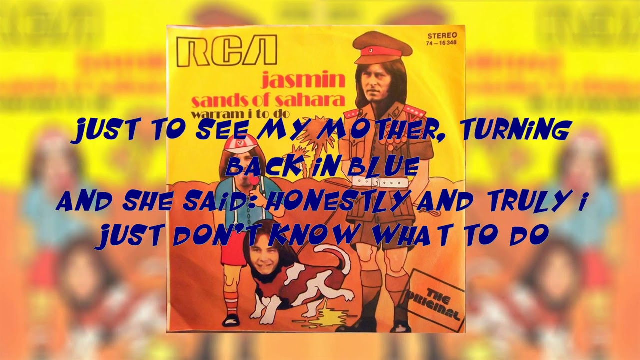 Jasmin - Warram I To Do (Lyrics) HQ