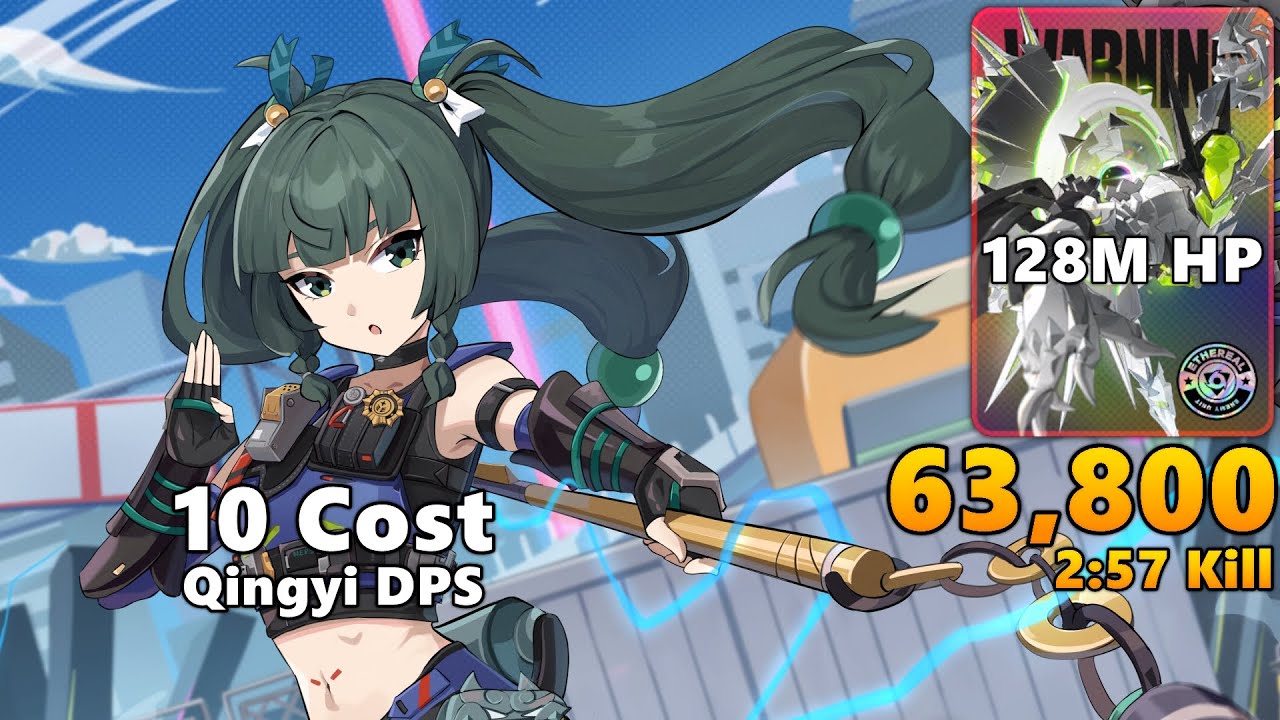 63.8K Marionette Kill - 10 Cost DPS Qingyi | ZZZ 2.4 Deadly Assault 28th Nov