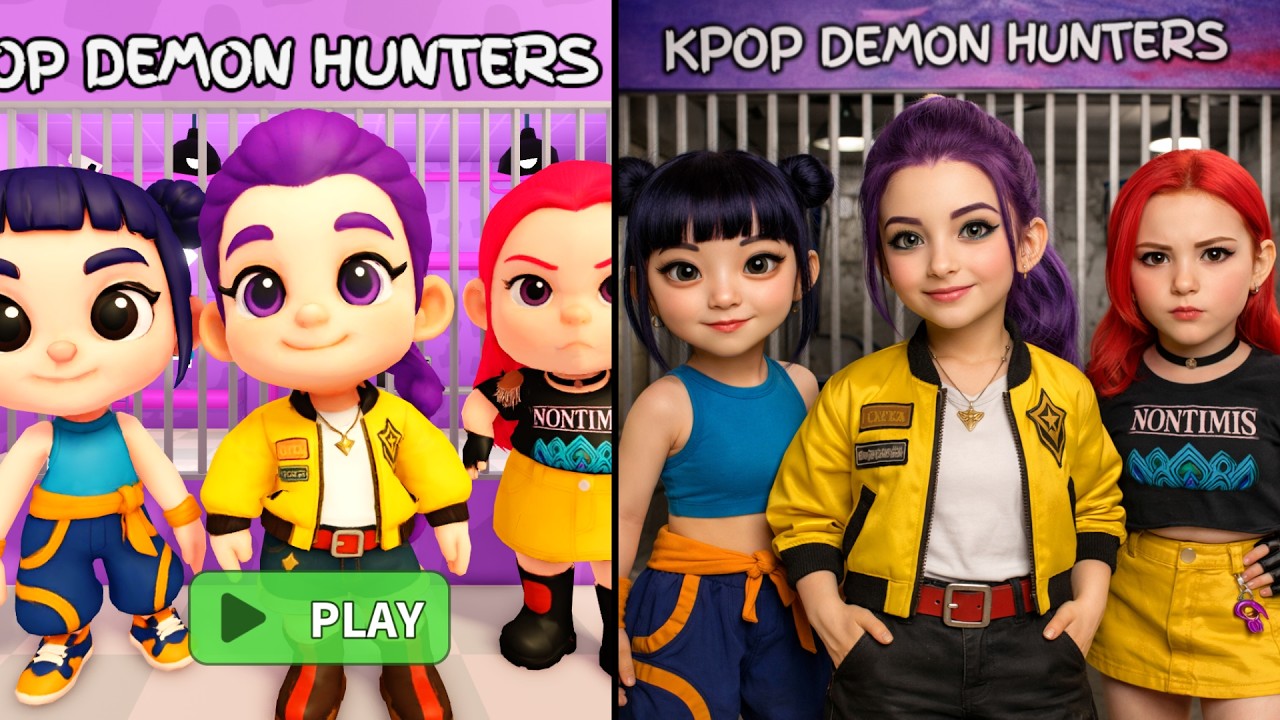 BABY KPOP DEMON HUNTERS PRISON RUN New Game Huge Update Roblox- All Bosses Battle FULL GAME #roblox