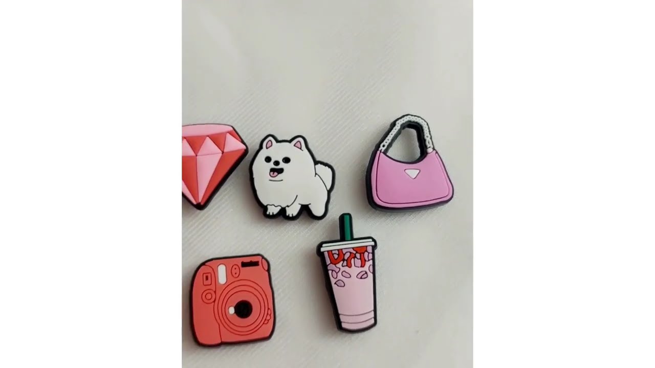 Accesorii pentru saboti - pink