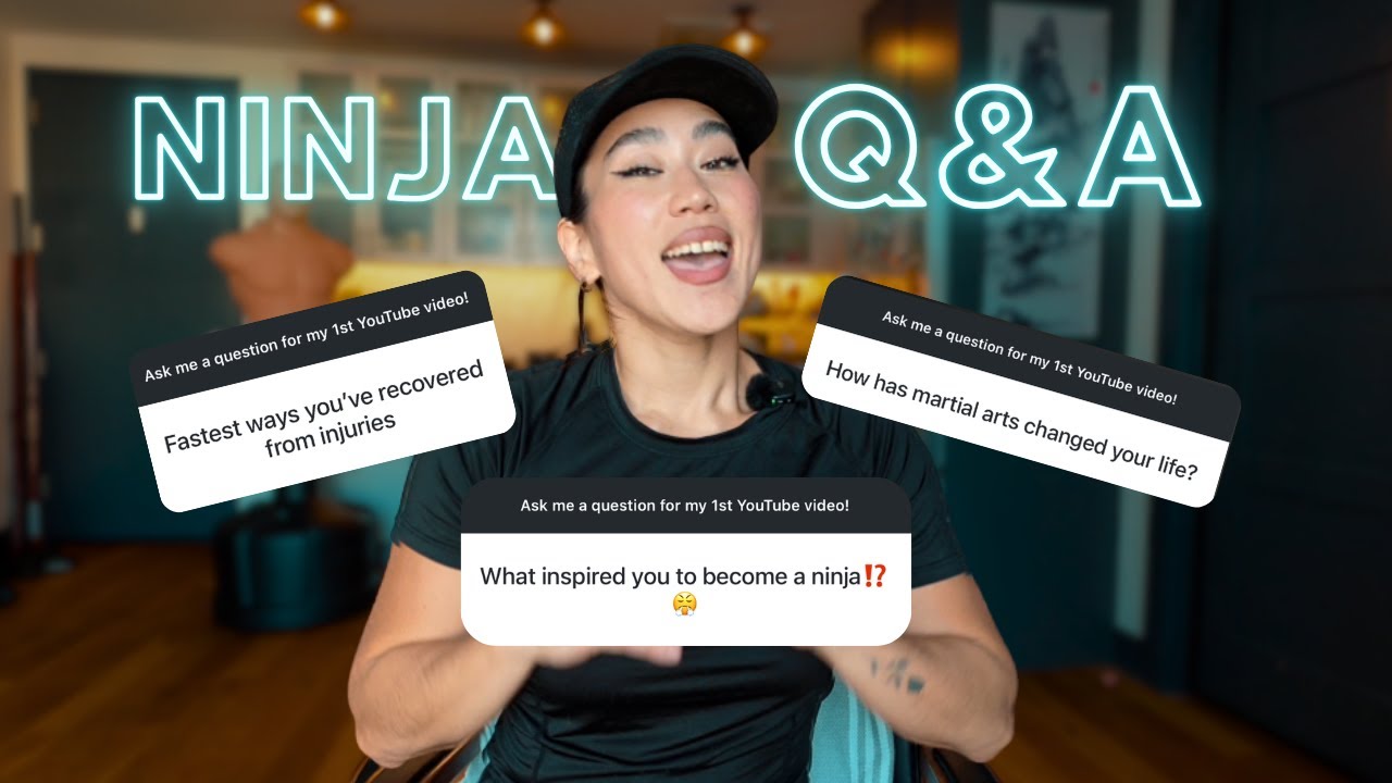 Q&A | How I became a ninja, martial arts training, stunts