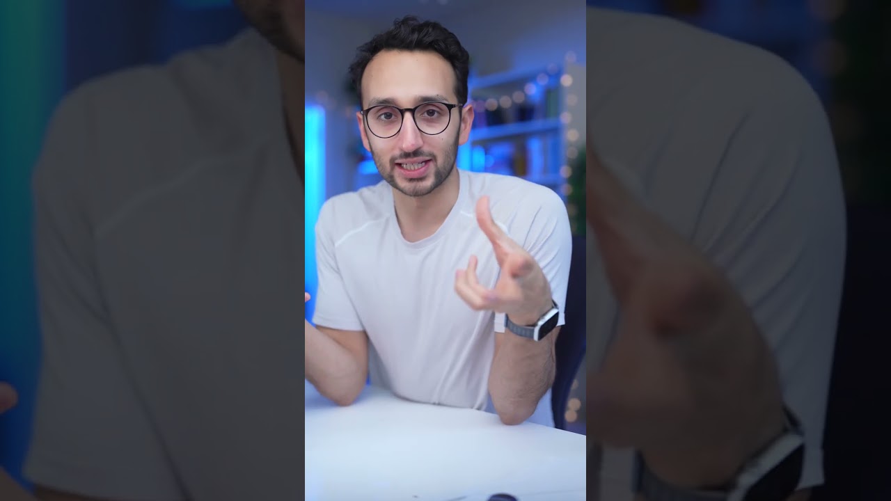This Is How Ali Abdaal Records His YouTube Shorts #shorts #aliabdaal