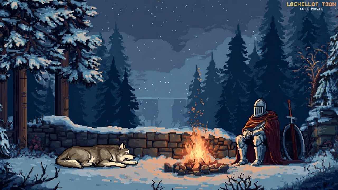 Rest now, the wolf will protect you through the winter...