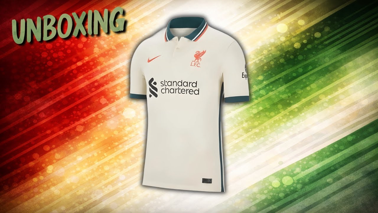 Liverpool jersey AWAY kit 21-22 (Nike Dri-Fit ADV) Unboxing & Review / ASMR