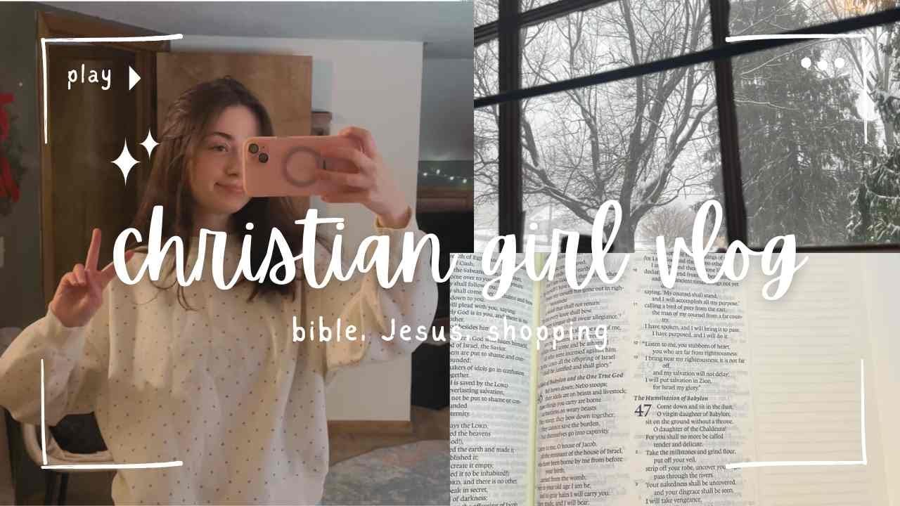 7:00 AM MORNING ROUTINE 🌥| christian habits, bible time, work blocks, shopping, etc