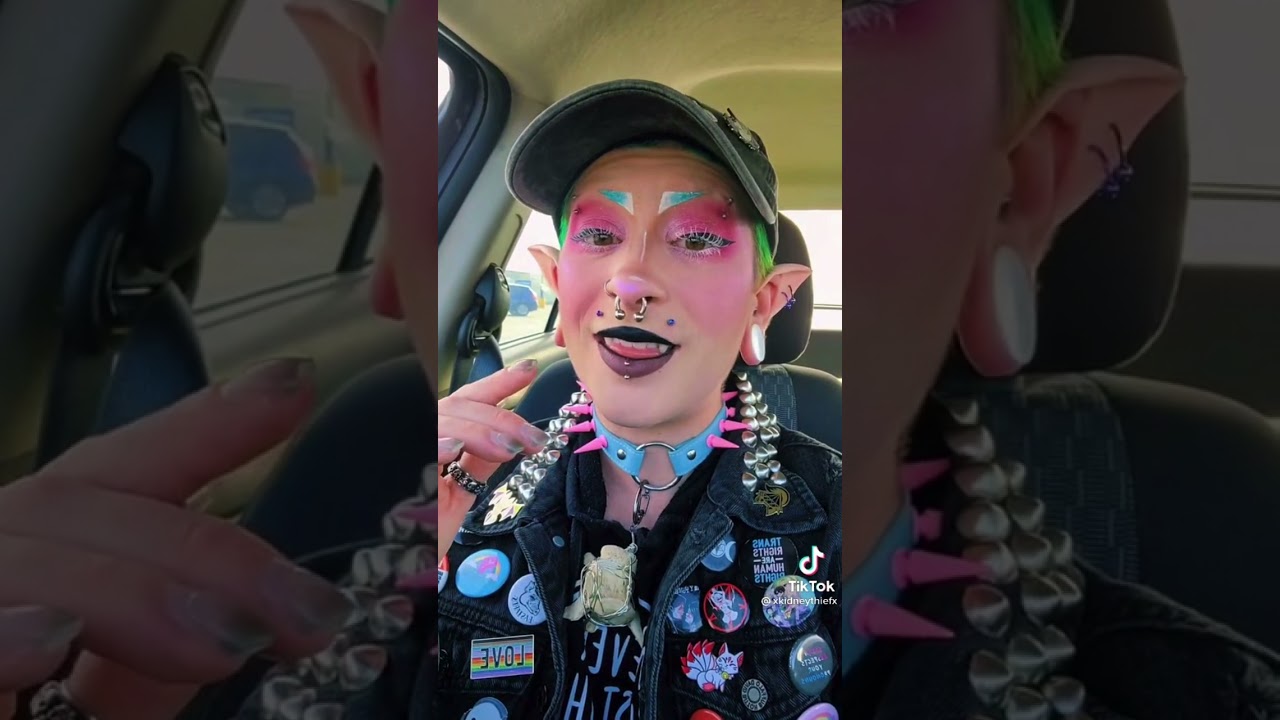 Tik tok but your a nurodivergant queer alt kid TW(check desc)