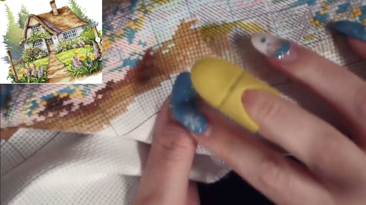5Stitch Английский дом и сад, 10 #вышивкакрестиком #wipandchatcrossstitch #5stitch
