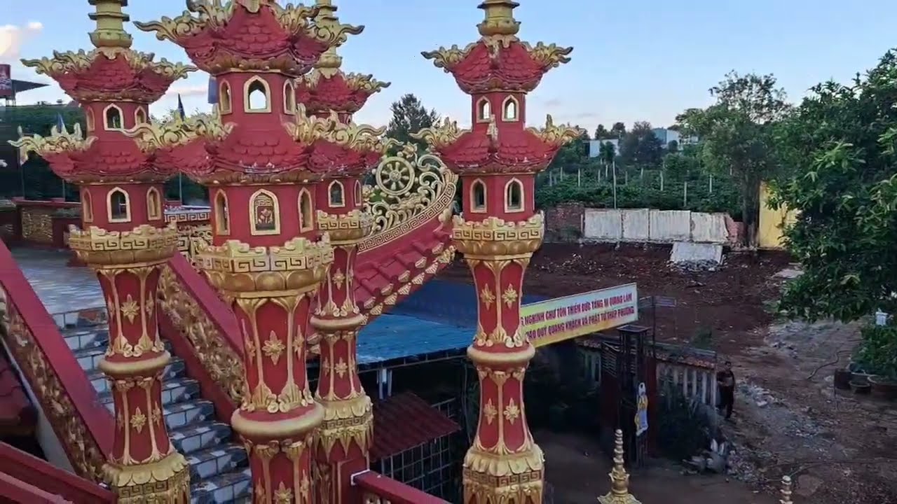 ngôi chùa TỊNH XÁ  NGỌC nơi quê hương  thầy #nhuanhoatv