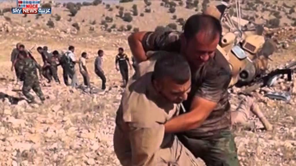 صور المروحية التي تحطمت شمالي العراق