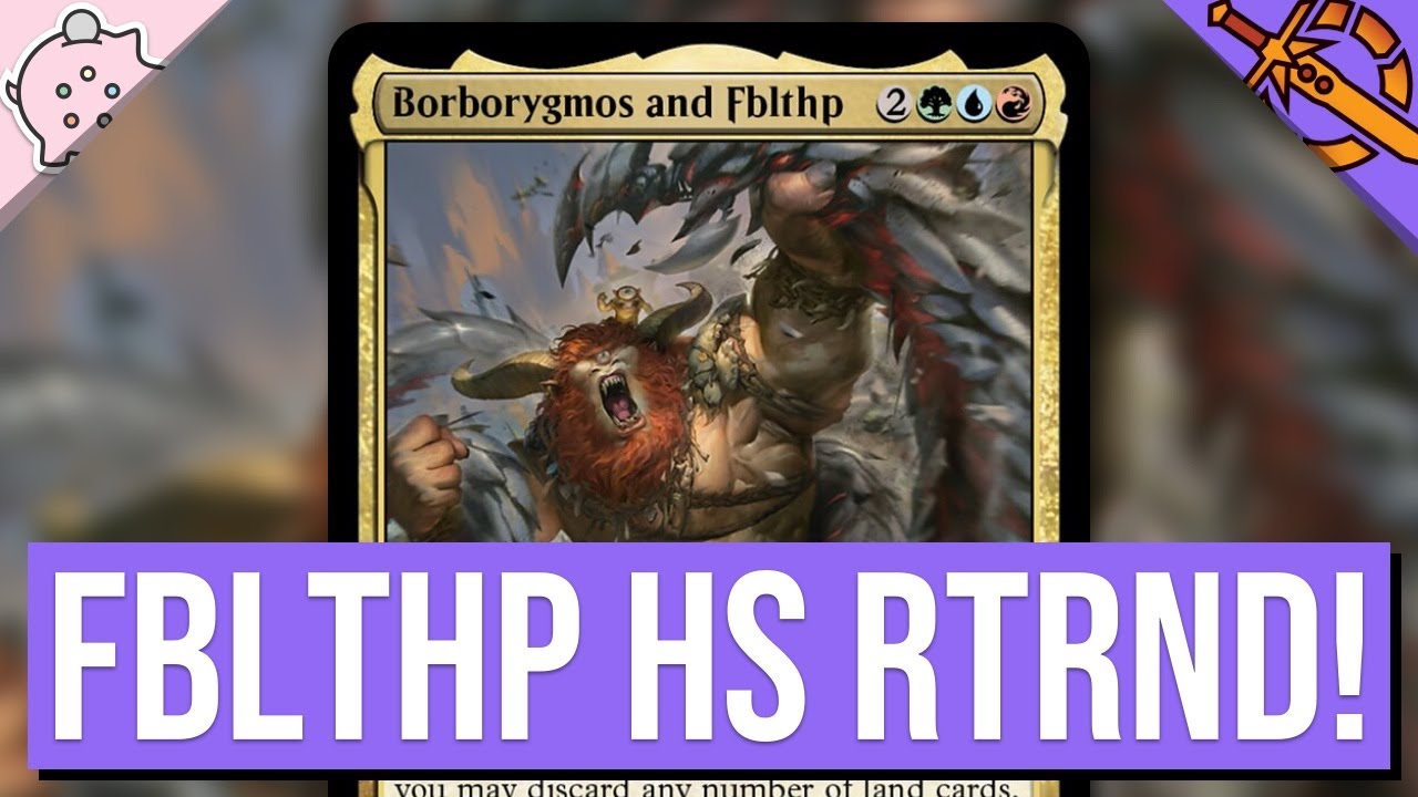 Fblthp Hs Rtrnd! Fnlly! | Borborygmos and Fblthp | March of the Machine Spoilers | MTG
