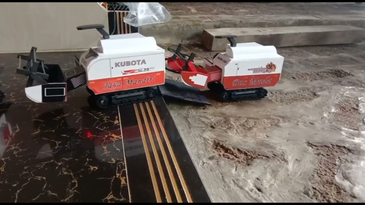 miniatur Rc kombi padi