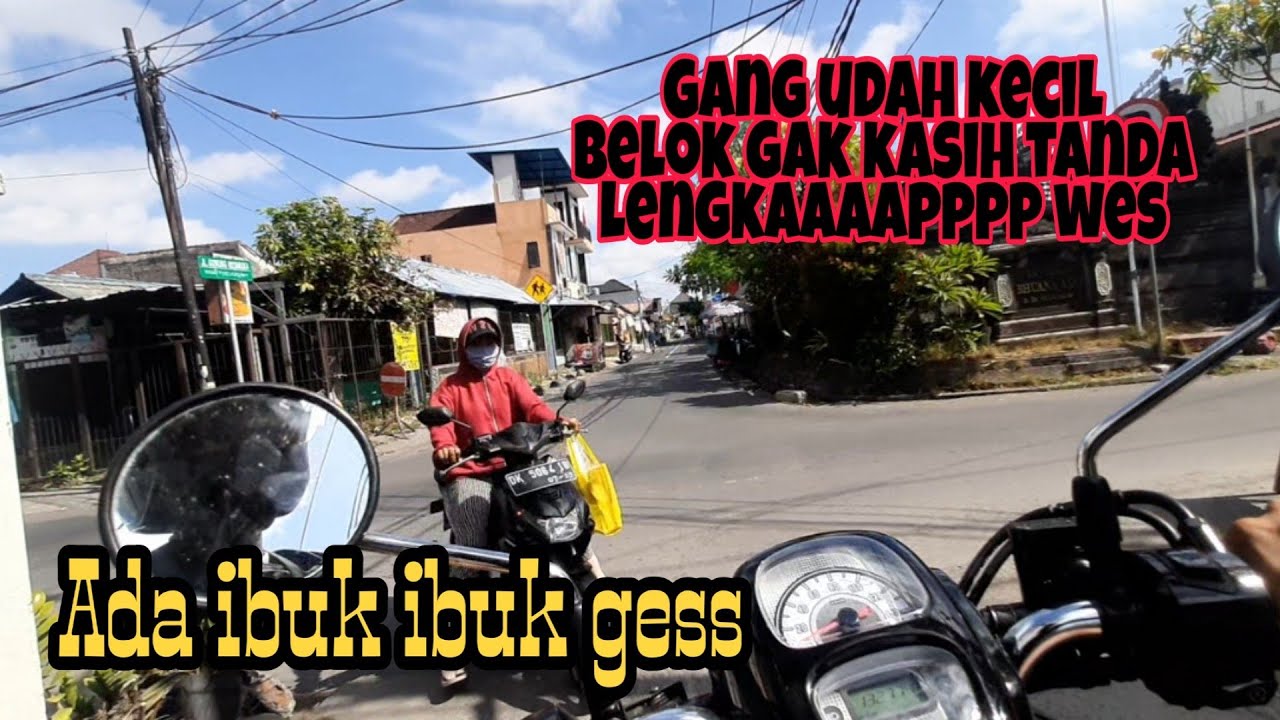 JALAN JALAN KOTA DENPASAR TERBARU - MOTOVLOG DENPASAR