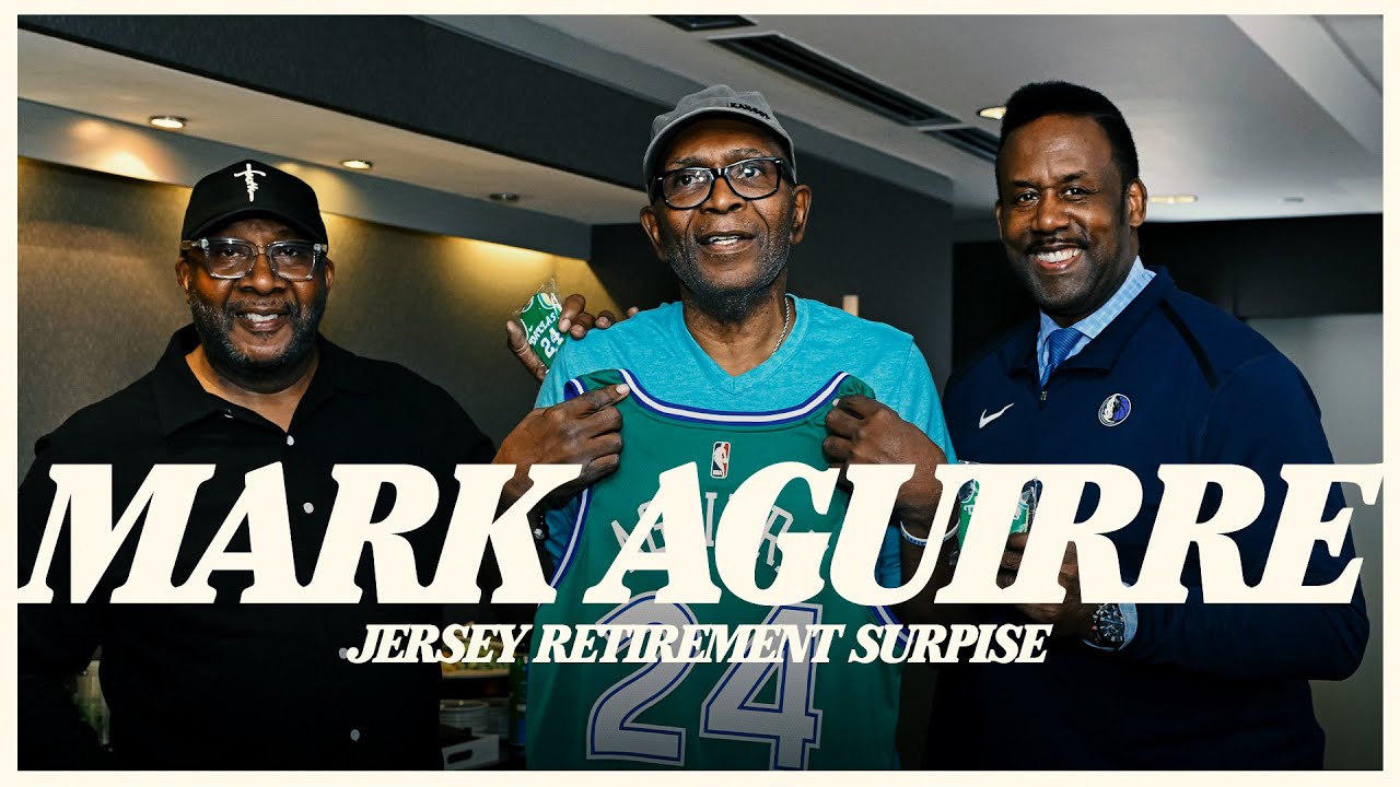 Dallas Mavericks to retire Mark Aguirre&rsquo;s Jersey