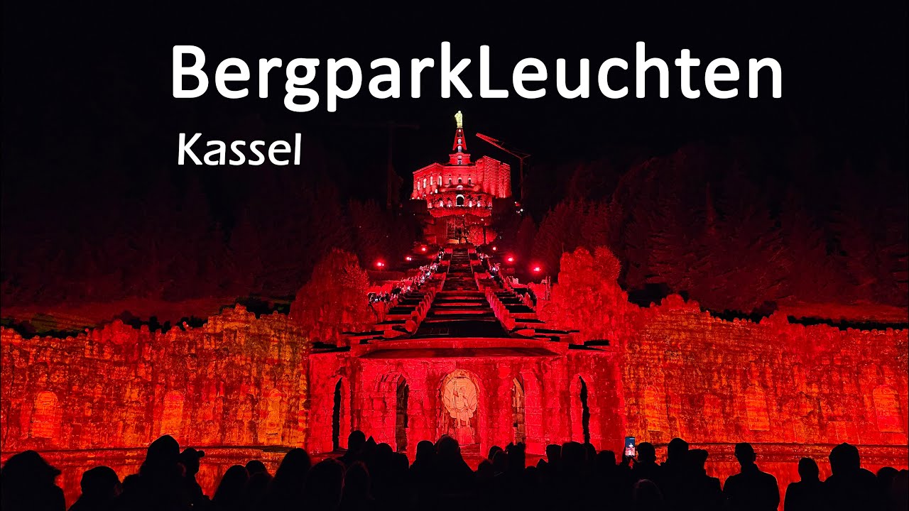 Kassel - BergparkLeuchten 2024 - Lichtkunstfestival