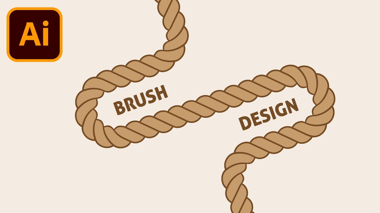 Как создать бесшовную веревочную кисть в Adobe Illustrator