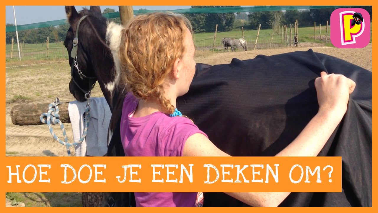 Hoe doe je een deken om?